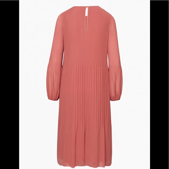 ARITZIA Wilfred Daydreamer Midi Dress Warm Sienna Red - Picture 3 of 9